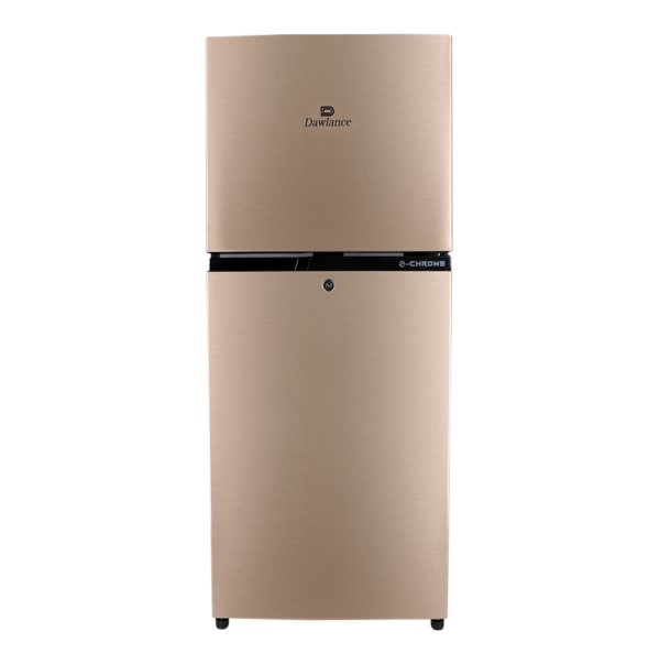 REF 9140WB E-CHROME HAIRLINE GOLDEN Double Door Refrigerator