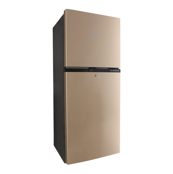 REF 9140WB E-CHROME HAIRLINE GOLDEN Double Door Refrigerator - Image 2