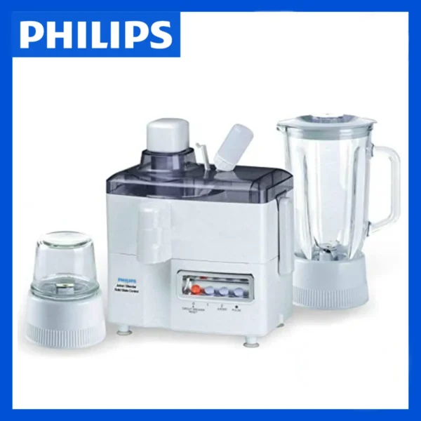 Philips Juicer Blender and Grinder 3 in 1 - White